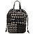 Borsa Tote Chanel Black CC Canvas Grafitti con coulisse Nero