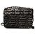 Borsa Tote Chanel Black CC Canvas Grafitti con coulisse Nero - vista 3