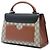 Padlock Borsa Satchel Gucci Beige Small GG Supreme con Lucchetto - vista 2