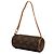 Louis Vuitton Brown Monogram Papillon Pochette Marrone - vista 2
