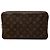 Louis Vuitton Brown Monogram Trousse Toilette 28 Marrone