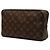 Louis Vuitton Brown Monogram Trousse Toilette 28 Marrone - vista 2