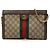 Gucci Beige Small GG Supreme Web Ophidia Chain Crossbody