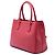 Borsa Prada Red Medium Saffiano Lux Galleria Satchel Rosso - vista 2