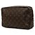 Louis Vuitton Brown Monogram Trousse Toilette 28 Marrone - vista 2