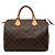 Louis Vuitton Brown Monogram Speedy 30 Marrone