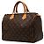 Louis Vuitton Brown Monogram Speedy 30 Marrone - vista 2