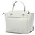 Belt Bag Céline Celine Bolsa Cinto Nano em Pele de Bezerro Grão Cinza Marrom - vista 2
