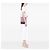 Céline Celine Small Vertical Cabas Tote Bicolor aus körnigem Kalbsleder Rosa Pink - Ansicht 7