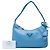 Borsa a tracolla Prada Blue Mini Tessuto Re Edition 2000 - vista 7