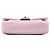 Chanel Pink Medium Quilted Metallic Calfskin Coco Pleats Chain Flap Rosa - vista 3