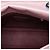 Chanel Pink Medium Quilted Metallic Calfskin Coco Pleats Chain Flap Rosa - vista 4