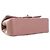 Chanel Mini Rectangular Classic Flap con manico in pelle d'agnello rosa - vista 7