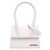 Jacquemus Le Chiquito Moyen in pelle bianca Bianco