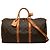 Louis Vuitton Brown Monogram Keepall Bandouliere 50 Marrone