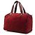 Borsa Boston LOEWE in camoscio rosso Anagram Bordò - vista 2