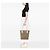 Borsa Tote Gucci Beige GG Canvas Charmy - vista 6