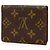 Tarjetero Louis Vuitton Brown Monogram Envelope Castaño - vista 2