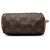 Louis Vuitton Brown Monogram Nano Speedy Bandouliere Marrone - vista 3