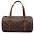Louis Vuitton Brown Monogram Papillon 30 Marrone