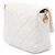 Chanel White Mini Quilted Lambskin Pearl My Perfect Single Flap Bianco - vista 2