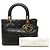Dior Black Medium Lambskin Cannage Lady Dior - view 7