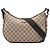Borsa a tracolla Gucci in canvas GG beige