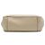Prada Beige Goatskin Madras Cerniera Frame Handtasche - Ansicht 3