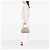 Prada Beige Goatskin Madras Cerniera Frame Handtasche - Ansicht 6