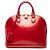 Louis Vuitton Red Monogram Vernis Alma PM Rosso