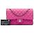 Chanel Pink Medium Classic Caviar Double Flap Rose - vue 6