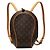 Zaino Louis Vuitton Brown Monogram Ellipse Marrone