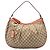Borsa a tracolla Gucci Sukey in tela GG beige