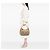 Borsa a tracolla Gucci Sukey in tela GG beige - vista 5