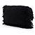 Clutch Chanel Black Paris Cosmopolite in tweed con frange Nero - vista 2