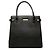 Borsa a mano Burberry in pelle nera Nero