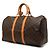 Louis Vuitton Brown Monogram Keepall 45 Marrone - vista 2