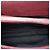 Borsa Satchel College Saint Laurent Rossa Medium in Pelle di Pecora Chevron Monogram Rosso Bordò - vista 4
