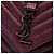 Borsa Satchel College Saint Laurent Rossa Medium in Pelle di Pecora Chevron Monogram Rosso Bordò - vista 5