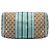 Borsa Boston Gucci Joy Medium in tela GG beige con banda Web - vista 3
