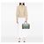 Borsa Boston Gucci Joy Medium in tela GG beige con banda Web - vista 5