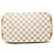 Louis Vuitton White Damier Azur Hampstead PM Bianco - vista 3