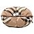 Borsa crossbody Burberry Brown Supernova Check in lana con coulisse Marrone Marrone chiaro - vista 3