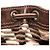 Borsa crossbody Burberry Brown Supernova Check in lana con coulisse Marrone Marrone chiaro - vista 7
