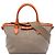 Bolso Prada Beige Canvas Canapa Logo Bow