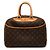 Louis Vuitton Brown Monogram Deauville Marrone