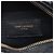 Borsa Camera Saint Laurent in vinile vernice nero effetto coccodrillo - vista 5