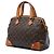 Louis Vuitton Brown Monogram Retiro PM Marrone - vista 2