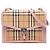 Burberry Beige Small House Check Canvas Macken Crossbody