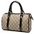 Borsa Boston Gucci Beige Small GG Supreme Joy - vista 2